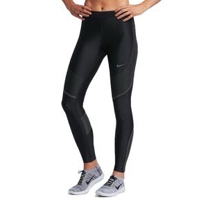 ✔️GUC✔️ NIKE Power Flash Running Tights Black